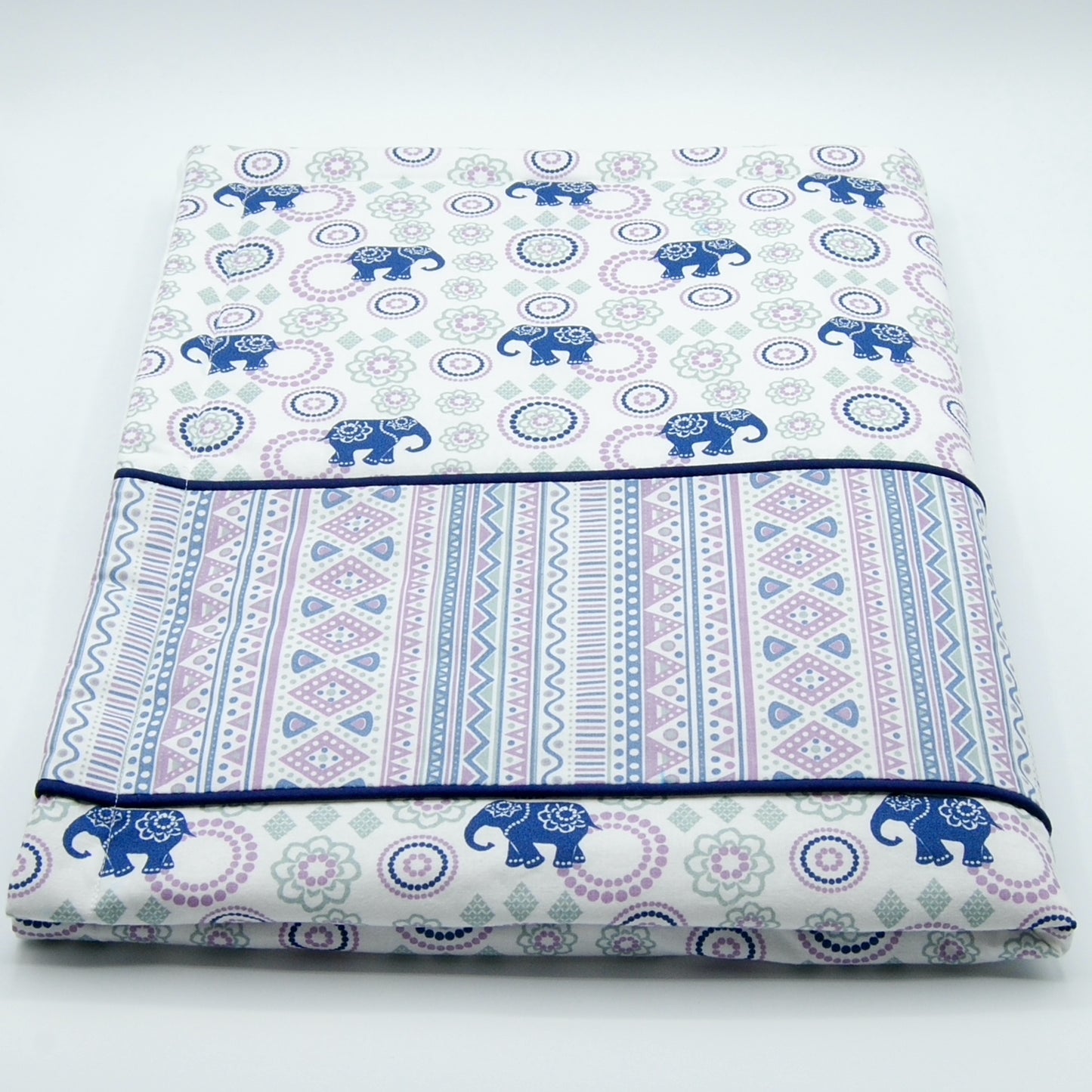 couverture molletonnée bébé éléphants