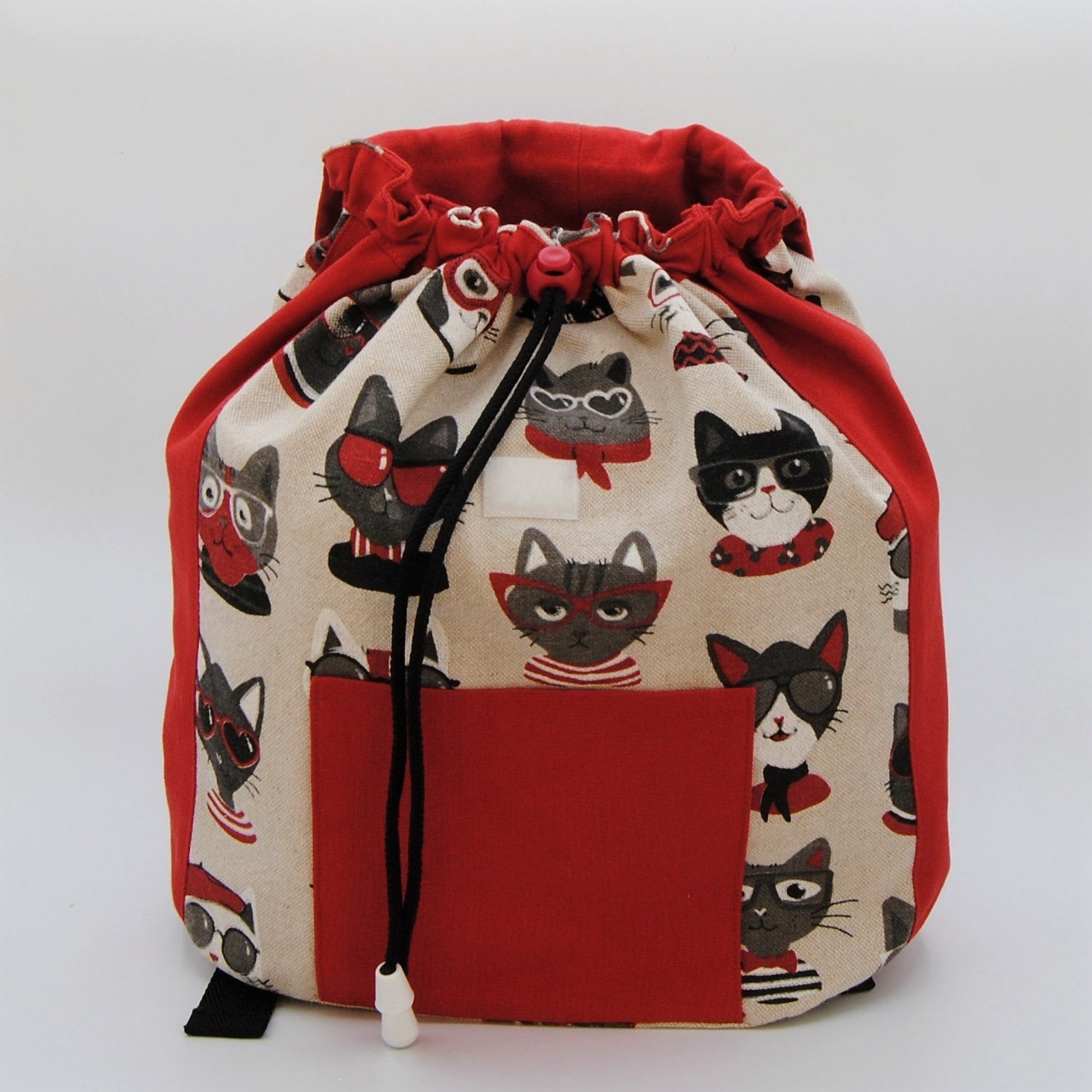 sac à dos enfant chat lunette